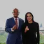 Luis Gilberto Murillo y Luz María Zapata.